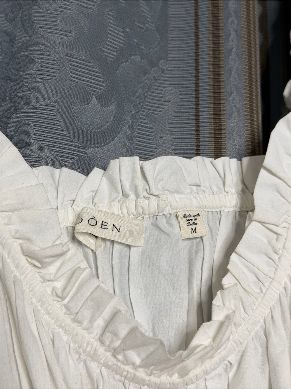 Doen Marianne Dress Ecru White - Picture 4 of 9